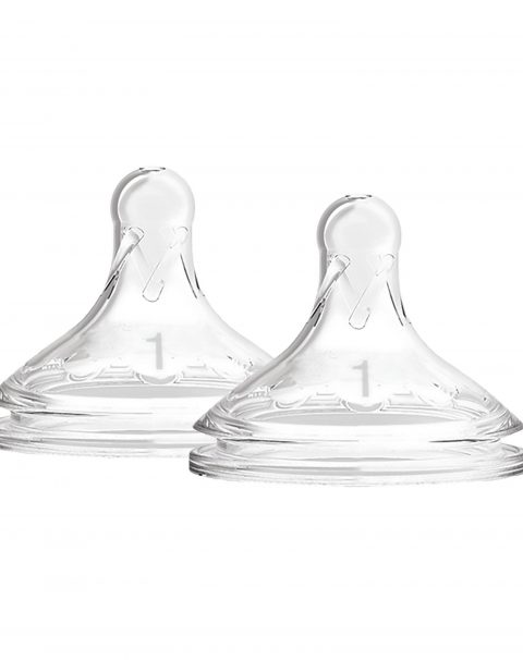 WN1201_Product_Wide-Neck_Level_1_Silicone_Nipple_2-pack