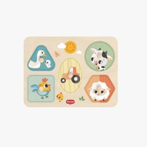 Wood Musical Puzzle - Farmers