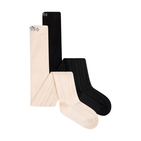 2-Pack Stockings w. Pattern