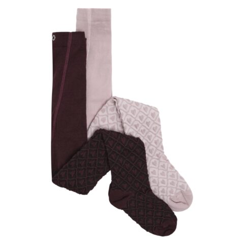 2-Pack Stockings w. Pattern